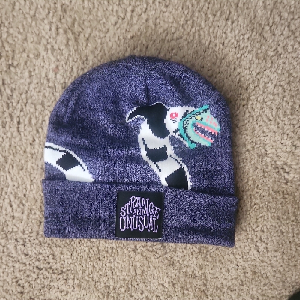 Brand New Beetlejuice Sandworm Beanie